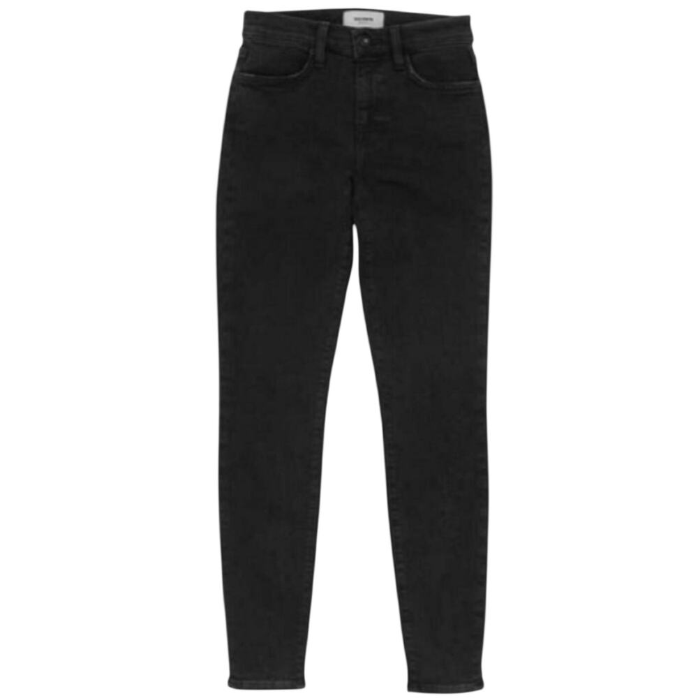 Baldwin Cropped Black Jeans Karlie High Rise Size 24 - Picture 2 of 5